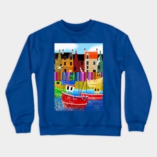 Seaside Town Crewneck Sweatshirt